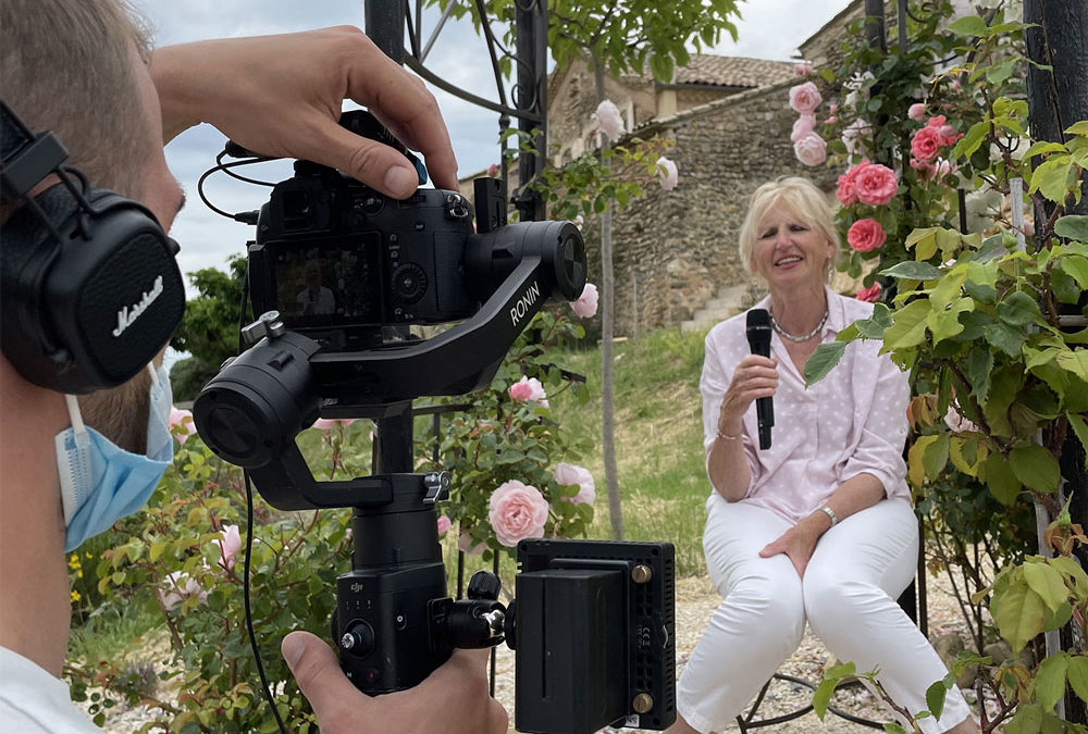 Vidéastes professionnels : Interview à la Bergerie à Vinsobres dans la Drôme