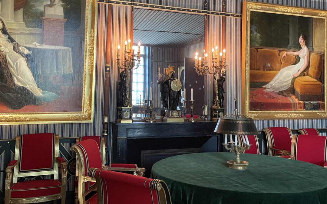 Vidéo live pour la commémoration du bicentenaire de la mort de Napoléon au Château de Malmaison